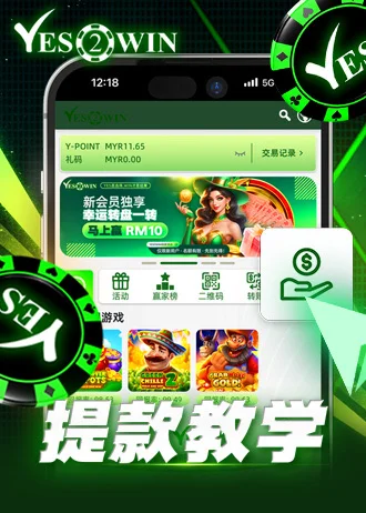 提款教学 - Yes2Win Malaysia
