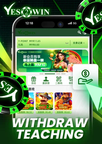 提款教学 - Yes2Win Malaysia